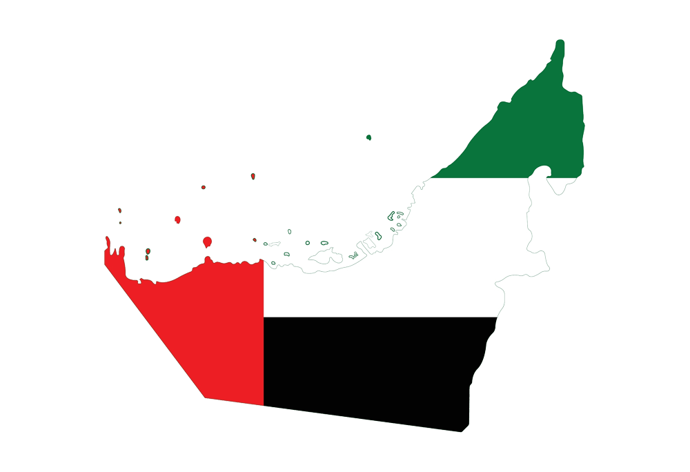uae map